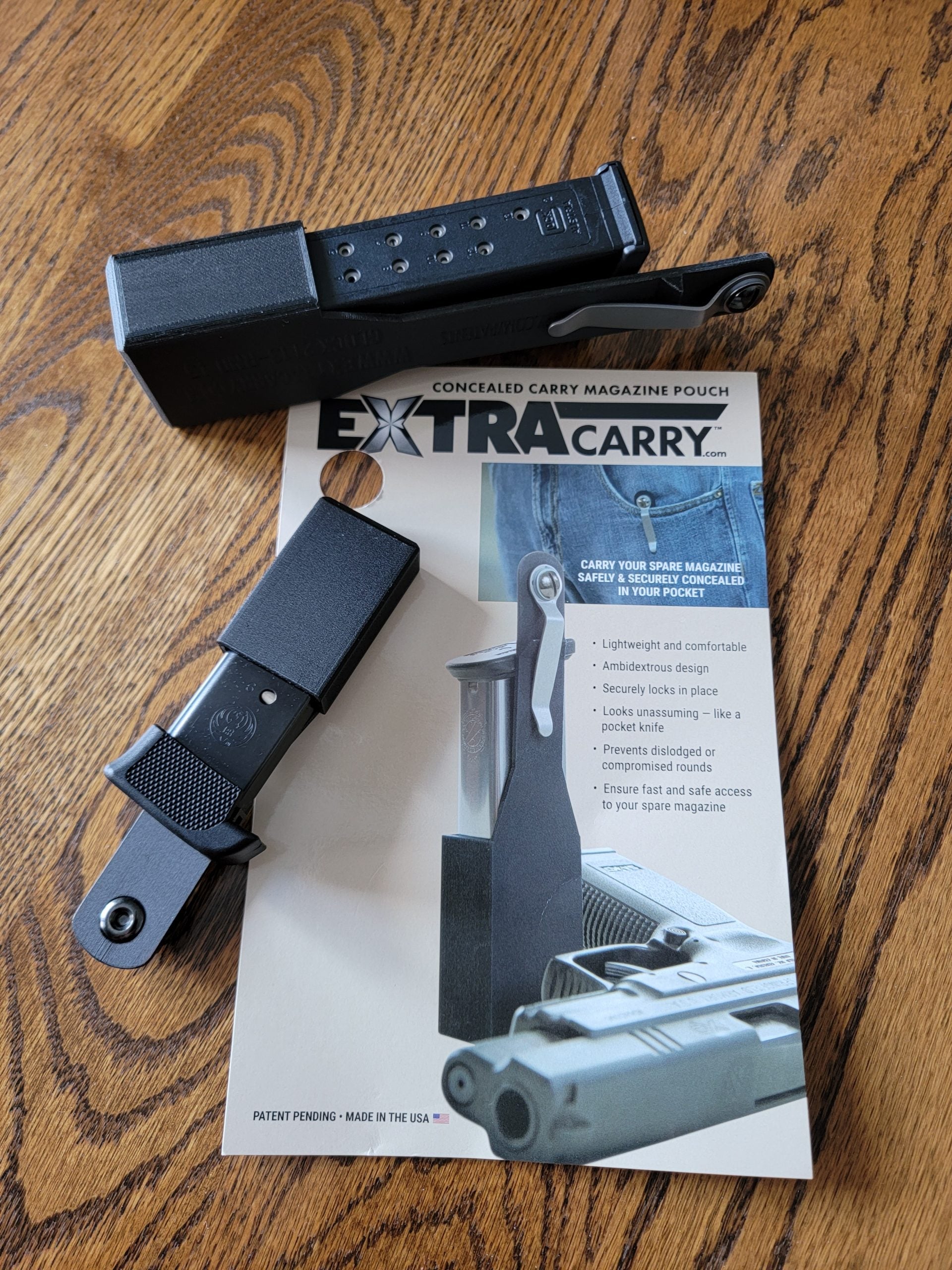 ExtraCarry  Mg pouch review