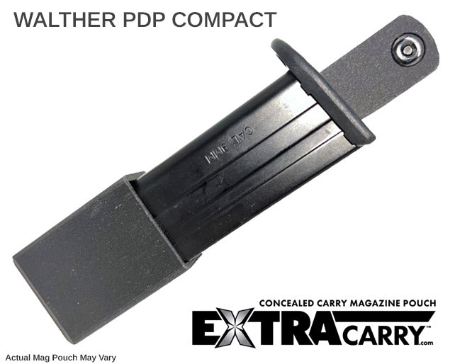 Walther PDP Compact 9mm - 15 Round - Magazine Pouch