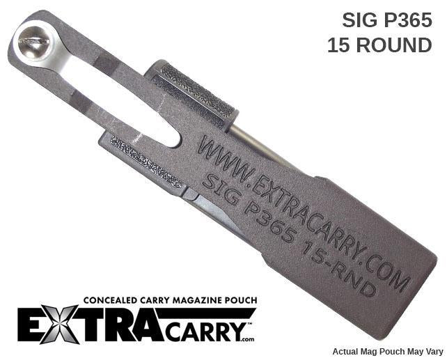 Sig Sauer P365XL 9mm - 15 Round - Magazine Pouch