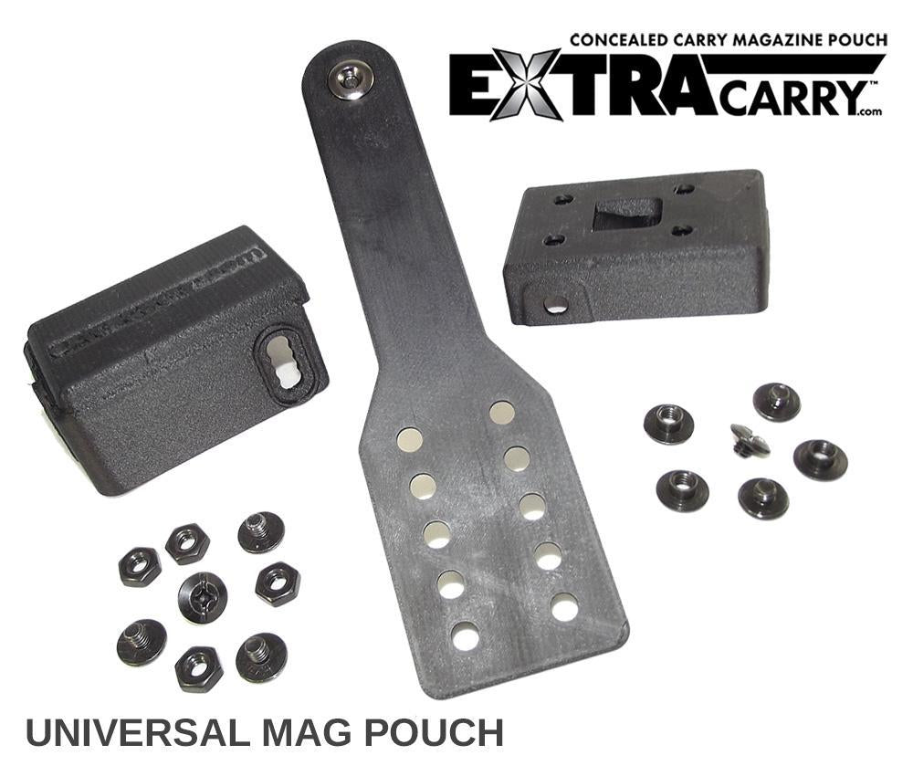 ExtraCarry Concealed Mag Holder - Large 45acp Version - Universal Pistol Magazine Pouch